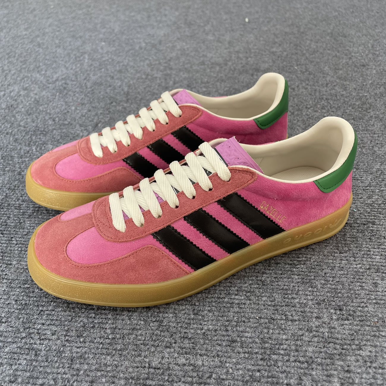 Adidas X Gucci Gazelle En Rosa De Mujer 707864 9stu0 5960 (5) - newkick.org